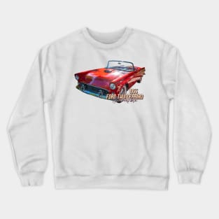 1955 Ford Thunderbird Convertible Crewneck Sweatshirt